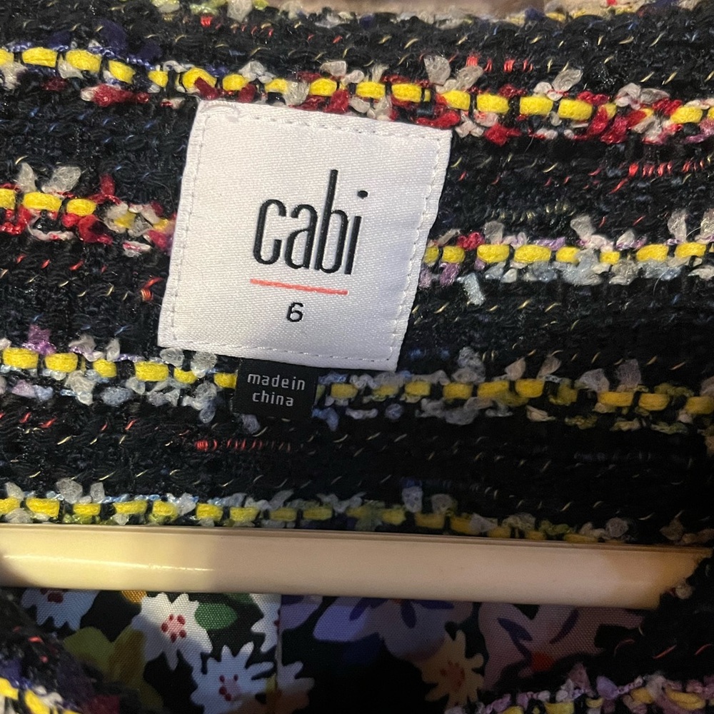 NWT 🪻Cabi Tweed Button up Coat - Picture 12 of 16